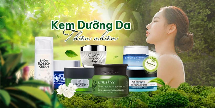 Kem dưỡng da thiên nhiên tốt nhất mà phái đẹp cần phải có cho mình